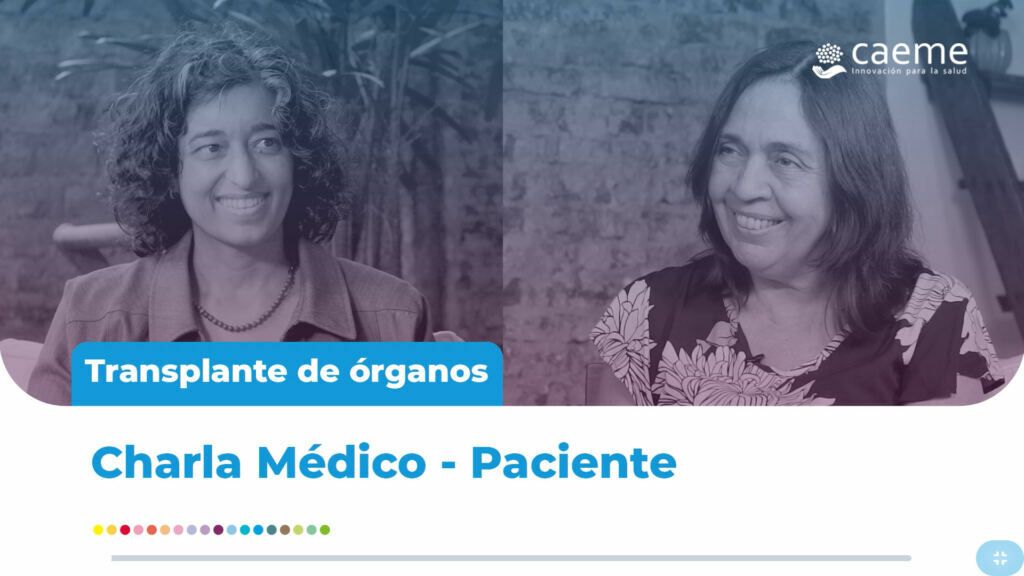 Dra. Alejandra Villamil (Presidente de la Sociedad Argentina de Trasplante) y Gabriela Cassera | Trasplante de órganos